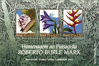 Briefmarkenblock Roberto Burle Marx