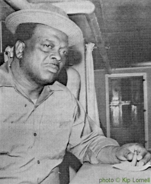 C. D. &nbsp; D O B B S; source: Living Blues 16 (Spring 1974), p. 27; photographer: Kip Lornell