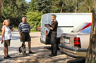 Besucherbefragung am W�rmsee, Kleinburgwedel